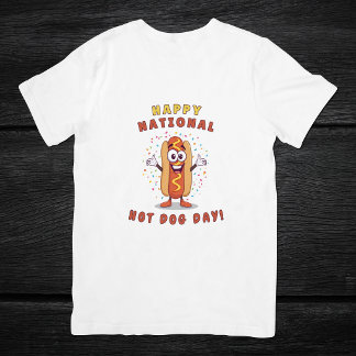 Nationella varmkorvsdagens dam t shirt