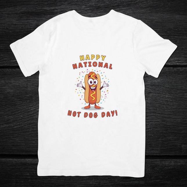 Nationella varmkorvsdagens dam t shirt (Skapare uppladdad)