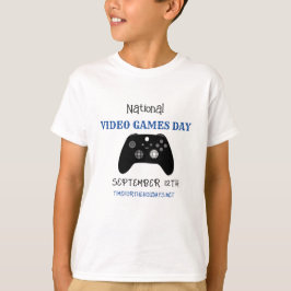 Nationella videospelsdagen september 12:e t shirt