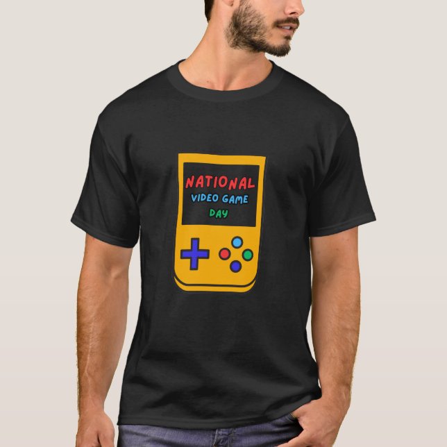 Nationella videospelsdagen t shirt (Framsida)