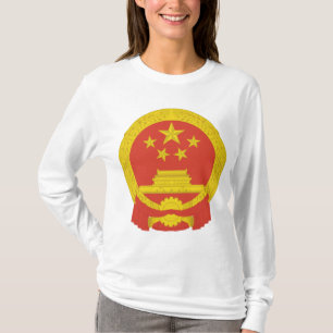 Nationellt emblem för folkrepubliken China T Shirt