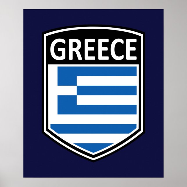 Nationellt - Grekland Poster (Framsidan)