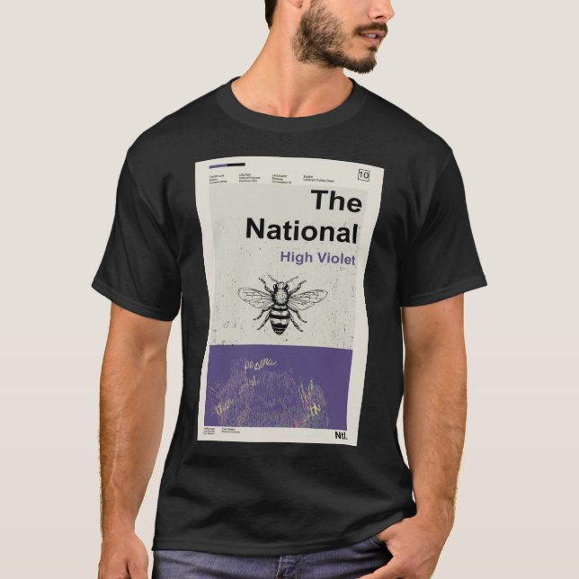 Nationellt - högvåldsamt Poster T Shirt (Framsida)