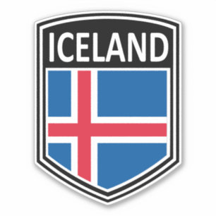 Nationellt - Island Klistermärken