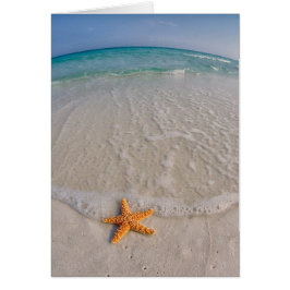 Nationellt kustnotkort för bukt hälsningskort