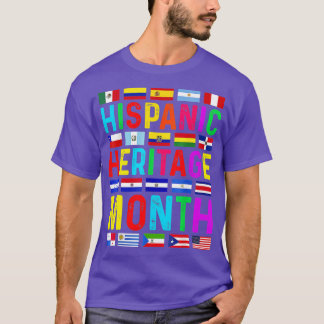 Nationellt latino Land T Shirt