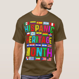 Nationellt latino Land T Shirt