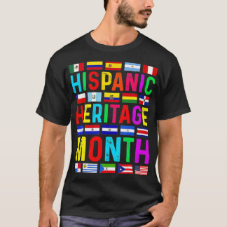 Nationellt latino Land T Shirt
