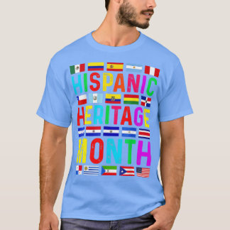 Nationellt latino Land T Shirt