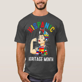 Nationellt latinskt kulturarv, måndag Firande lati T Shirt