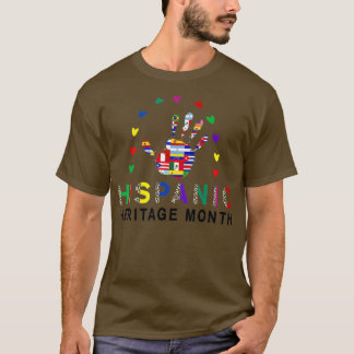 Nationellt latinskt kulturarv, måndag Firande lati T Shirt