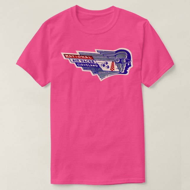 Nationellt Luft Tävling 1931 T Shirt (Design framsida)