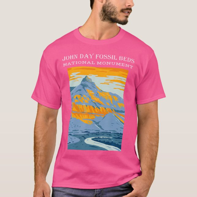 Nationellt minnesmärke över kampanjökning t shirt (Framsida)