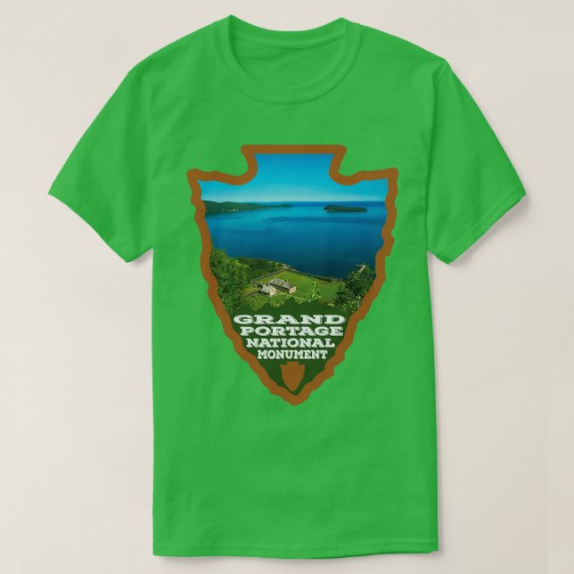 Nationellt monument för stora partier t shirt (Design framsida)