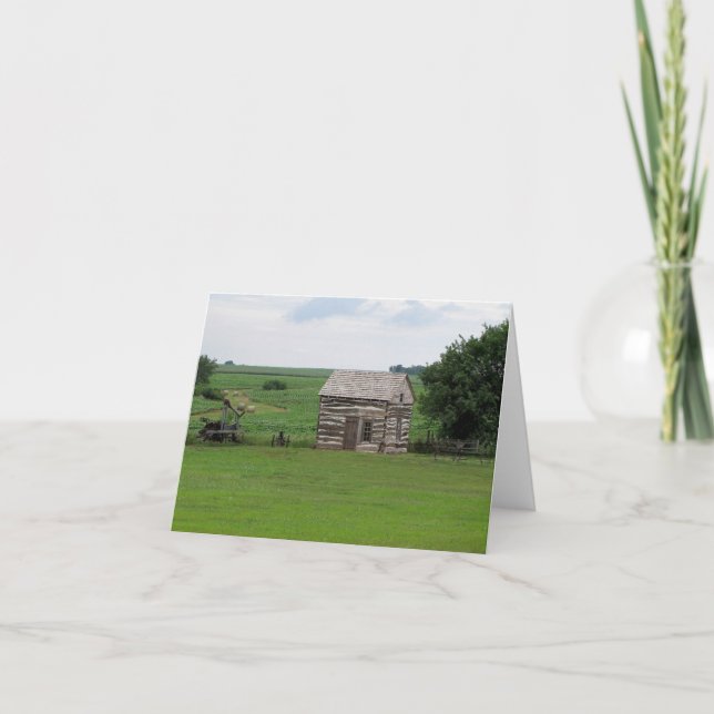 Nationellt monumentkort tom #10N 010 för hemman Kort (Framsida)