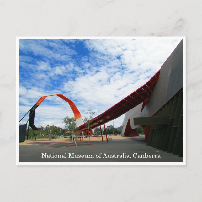 Nationellt museum canberra vykort (Framsida)
