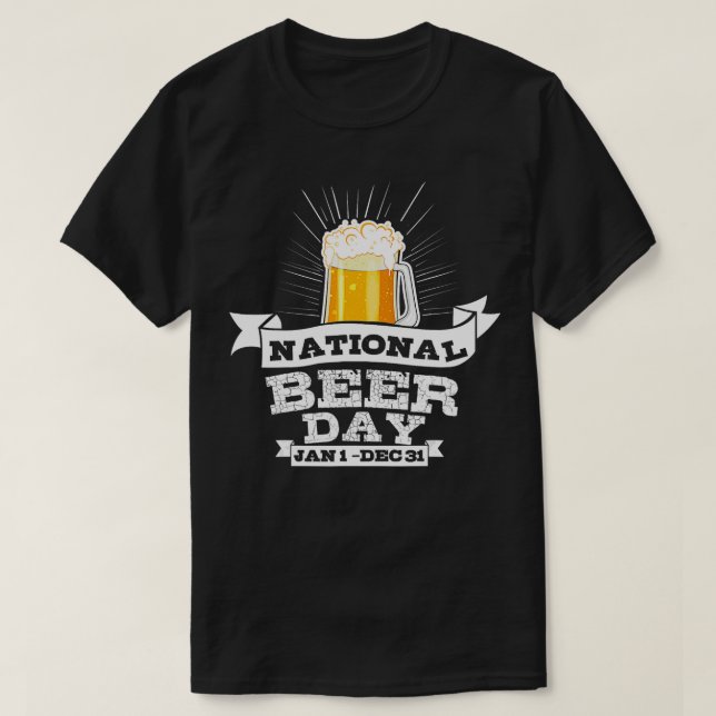 Nationellt öl för ölöl i Älskare T Shirt (Design framsida)