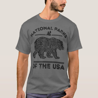 Nationellt Parker bär på att hysa en resekampanj u T Shirt