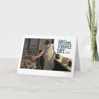 Nationellt skrotningsdagskort helgkort