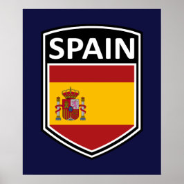 Nationellt - Spanien Poster