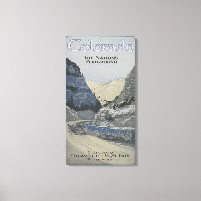 Nationens lekplats canvastryck (Framsida)