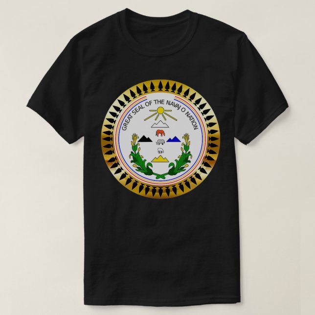 Nationslandets Underbara försegling  T Shirt (Design framsida)