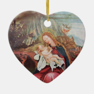 NATITIVITET MED ÄNGLAR - MAGISK CHRISTMAS JULGRANSPRYDNAD KERAMIK