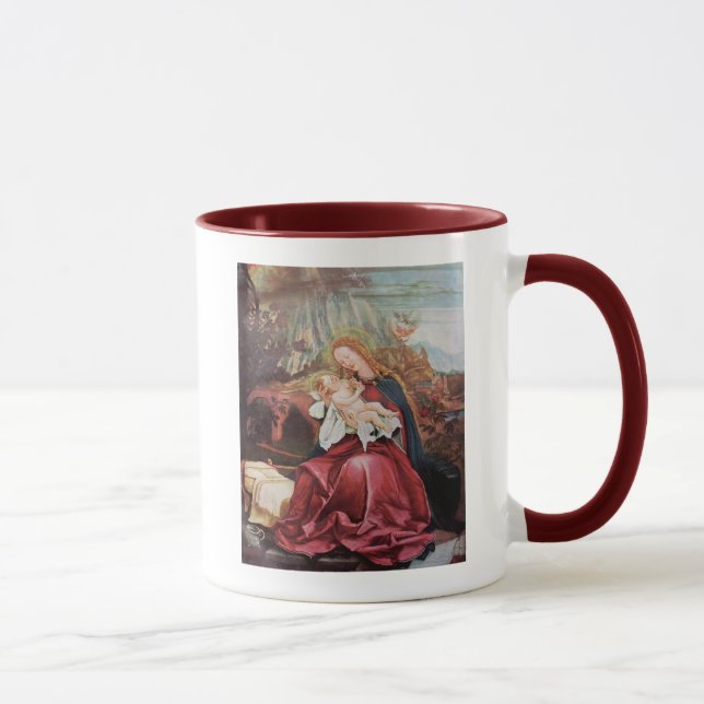 NATITIVITET MED ÄNGLAR - MAGISK CHRISTMAS MUGG (Höger)