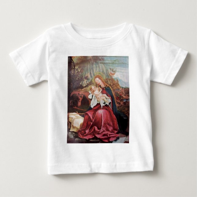 NATITIVITET MED ÄNGLAR - MAGISK CHRISTMAS TEE (Framsida)
