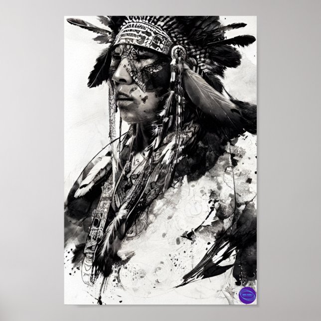 NATIV AMERIKANN 3 POSTER (Framsidan)