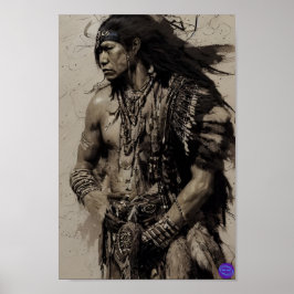 NATIV AMERIKANN 4 POSTER