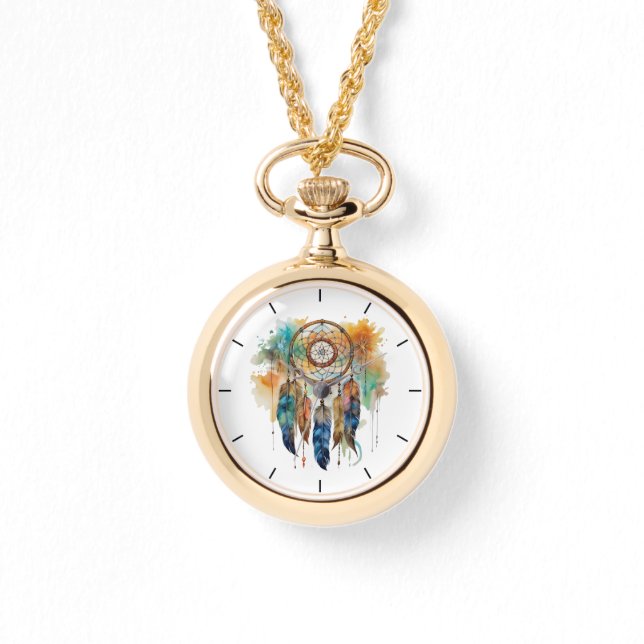 NATIV AMERIKANSK DREAM-CATCHER ARMBANDSUR (Framsida)