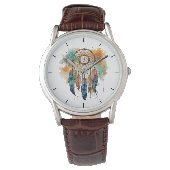 NATIV AMERIKANSK DREAM-CATCHER ARMBANDSUR (Framsida)