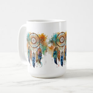 NATIV AMERIKANSK DREAM-CATCHER KAFFEMUGG