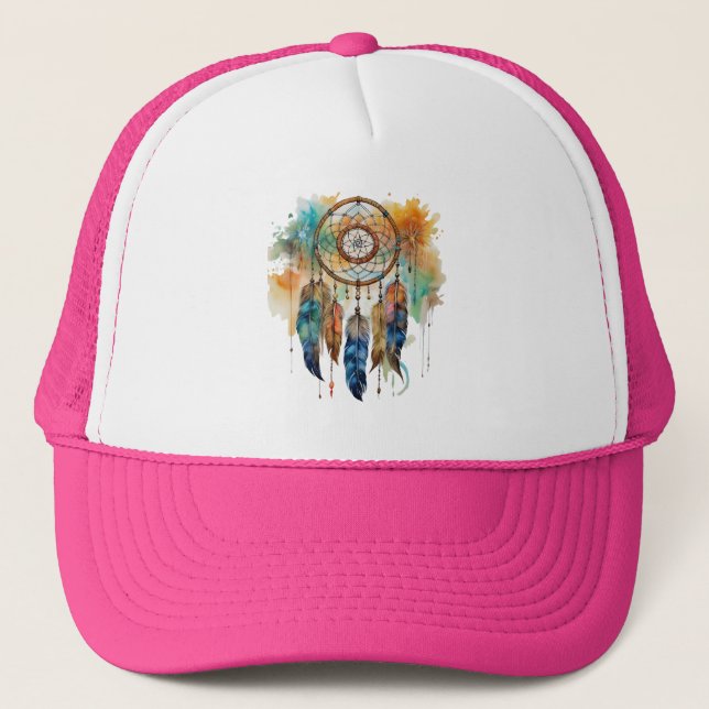 NATIV AMERIKANSK DREAM-CATCHER KEPS (Framsida)
