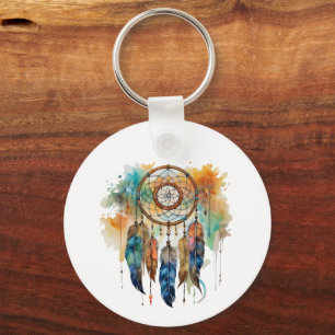 NATIV AMERIKANSK DREAM-CATCHER NYCKELRING