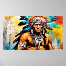 NATIV ARV MÅNAD-ARRIORER 19C POSTER