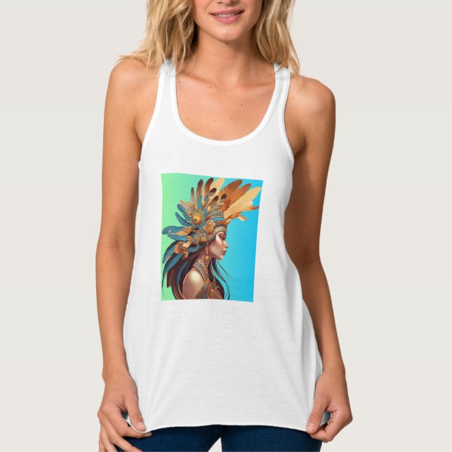 NATIV BEAUTY #1 LINNE MED RACERBACK  (Framsida)