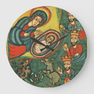 NATIV CHRISTMAS PARCHMENT, ANTAGANDE AV MAGI STOR KLOCKA