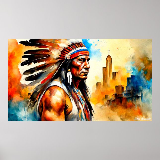 NATIVA ARV MÅNAD - ARRIORER 19E POSTER (Framsidan)