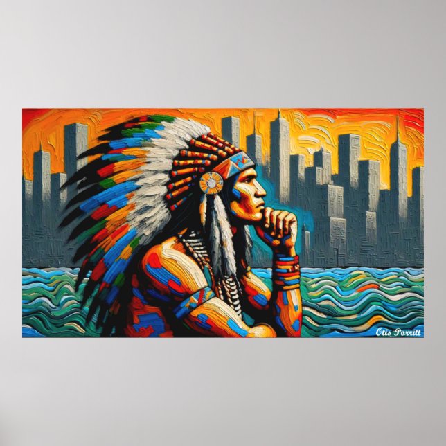 NATIVA ARV MÅNAD - ARRIORER 22 POSTER (Framsidan)