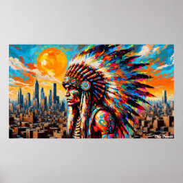 NATIVA ARV MÅNAD - ARRIORER 22A POSTER