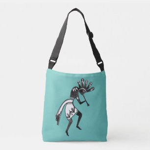 "Native America Culture" - Dancing Kokopelli 1 Axelväska