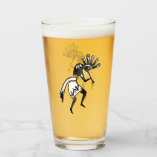 "Native America Culture" - Dancing Kokopelli 1 Glaskopp