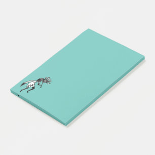 "Native America Culture" - Dancing Kokopelli 1 Post-it Block