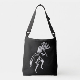 "Native America Culture" - Dancing Kokopelli 2 Axelväska