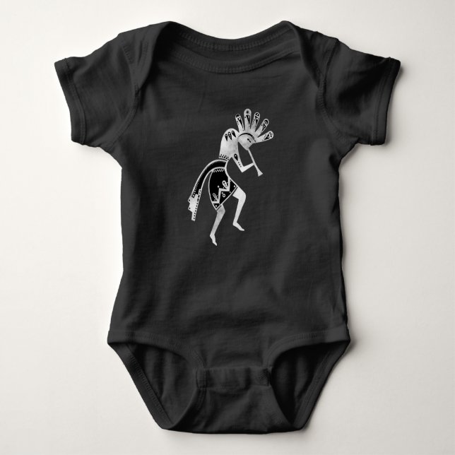 "Native America Culture" - Dancing Kokopelli 2 T Shirt (Framsida)