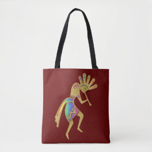 "Native America Culture" - Dancing Kokopelli 5 Tygkasse