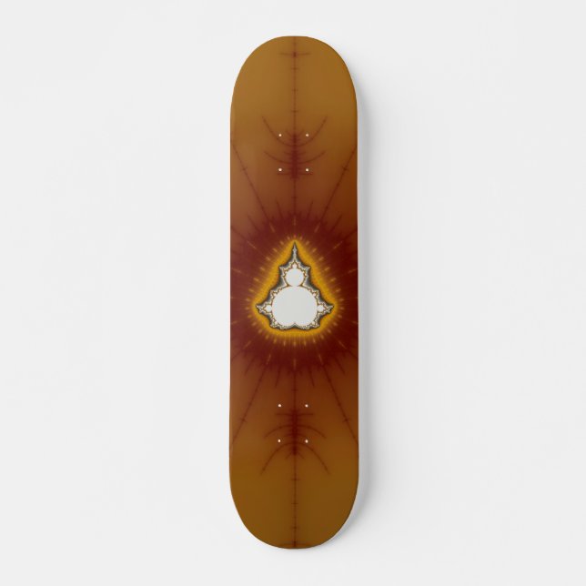 Native America - Fractal Skateboard Bräda 20,5 Cm (Framsida)