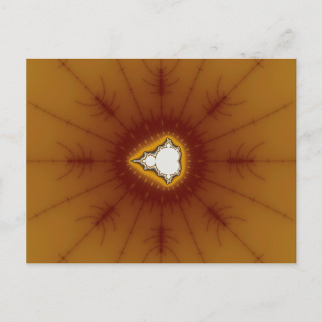 Native America - Fractal Vykort (Framsida)